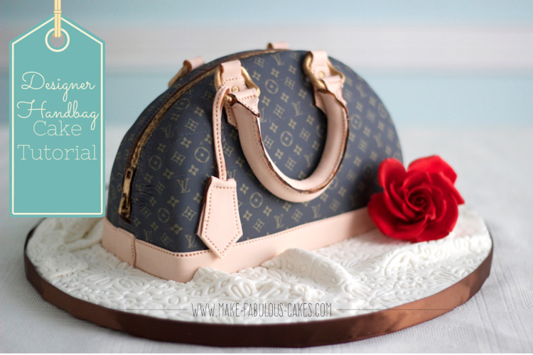 4'' Lady Bag Cake - My Bake Studio