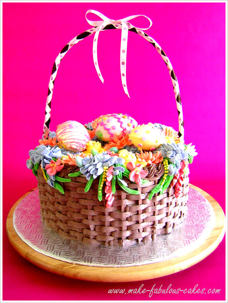 Fruit Basket Cake | Baked Bree