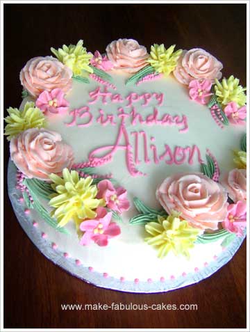 CAKE IDEAS | Floral cake, Flower cake, Cake decorating
