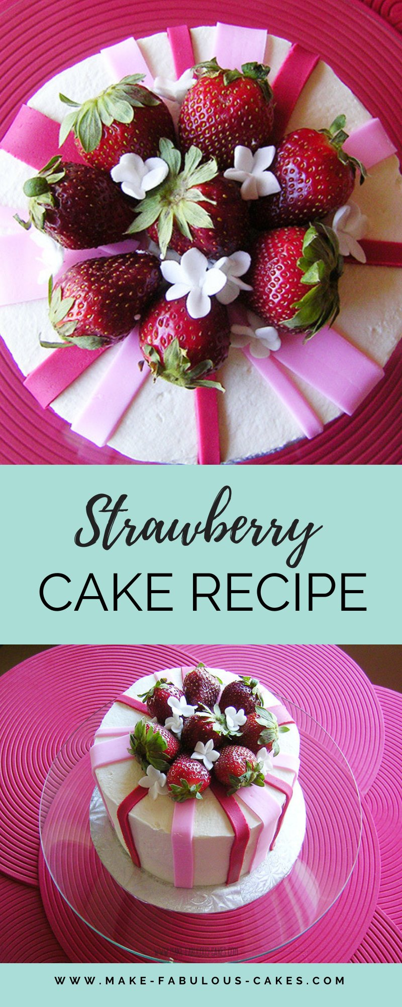 strawberry cake recipe